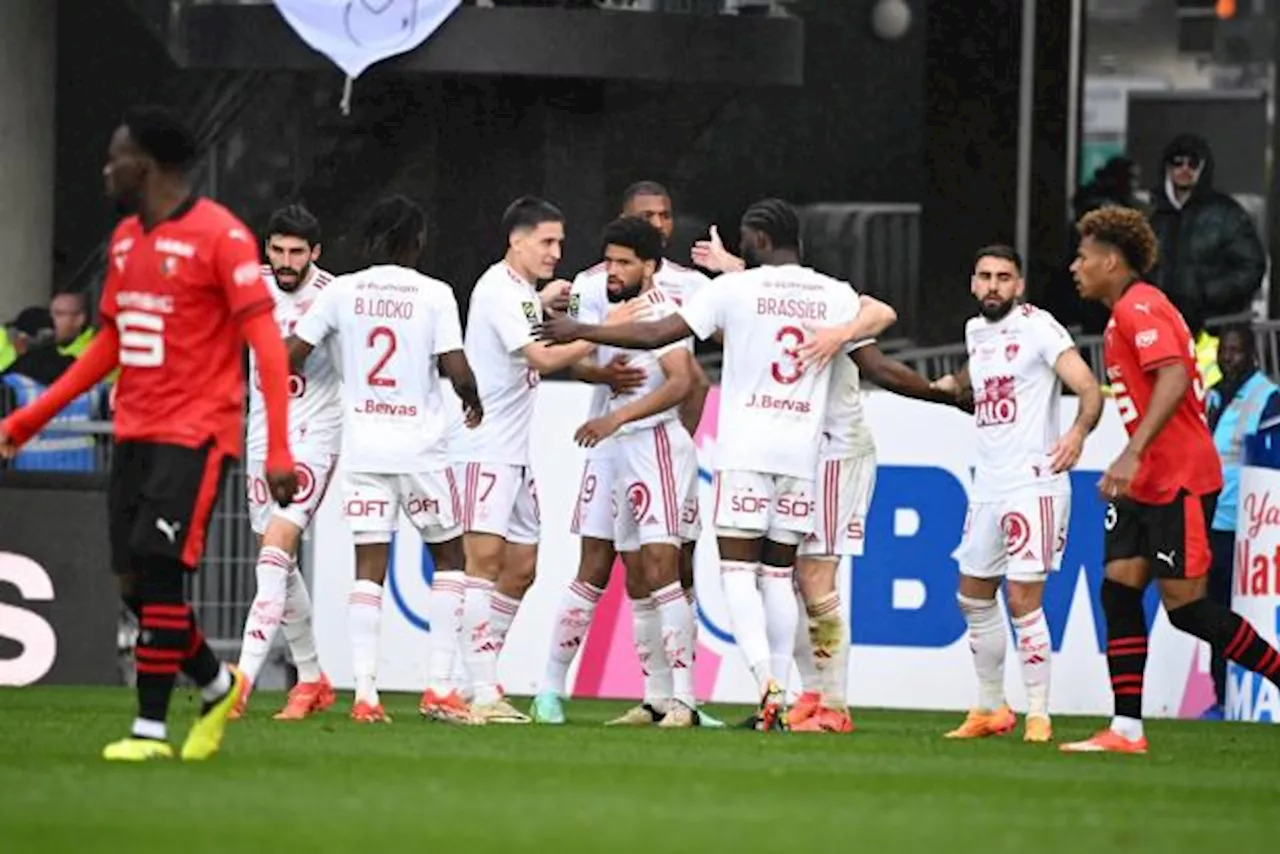 Brest s'offre un derby incroyable contre Rennes et se rapproche encore de la Ligue des champions