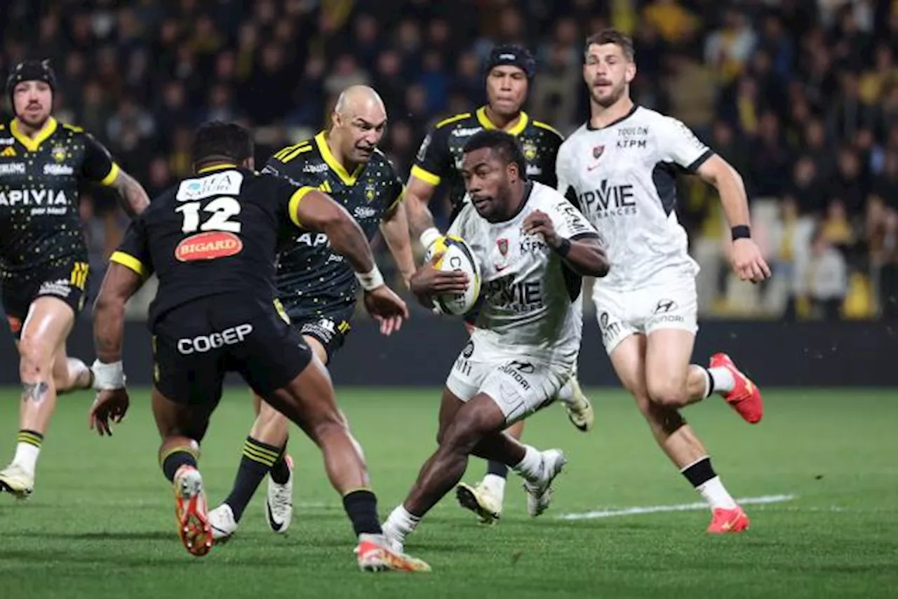 Difficile succès de La Rochelle face à Toulon en Top 14