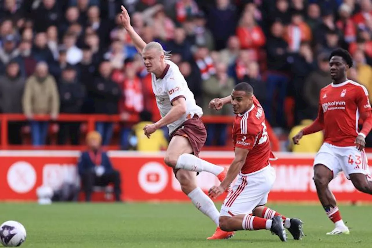 Manchester City souffre à Nottingham mais revient sur Arsenal et garde son destin en main