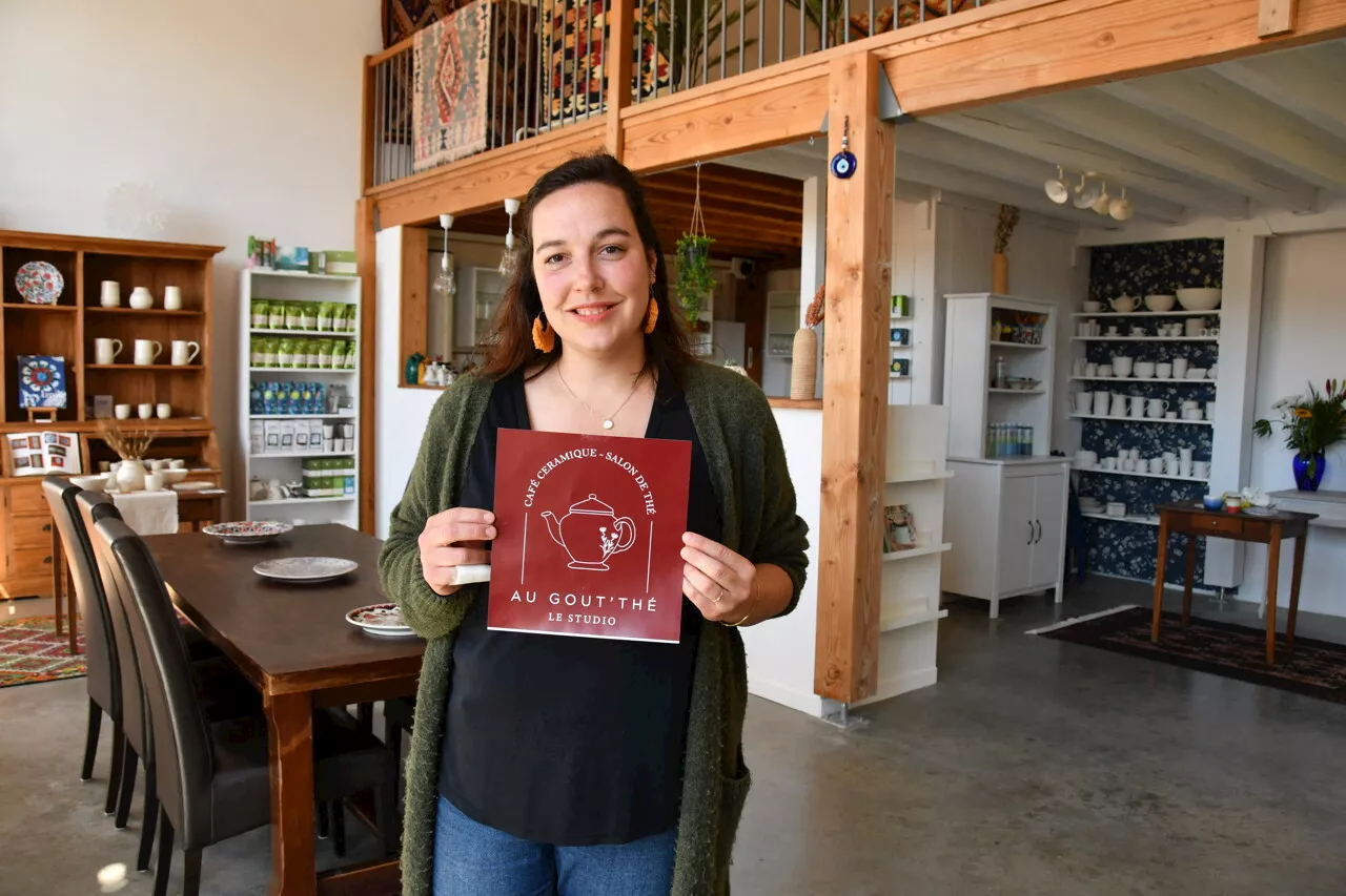 Commerce : elle ouvre un second salon de thé à Sorèze et y propose des « cafés céramique »
