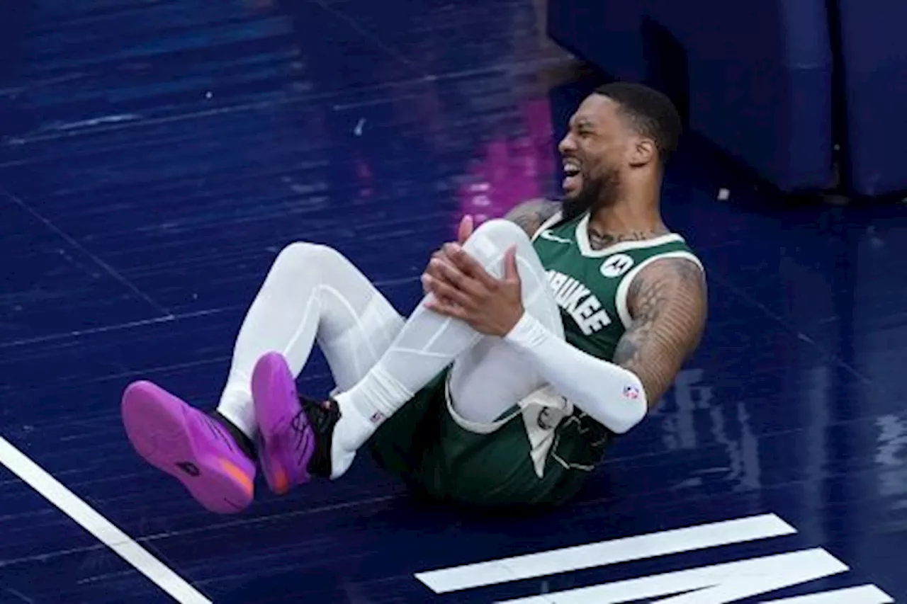 Damian Lillard dan Giannis Antetokounmpo Diragukan Main dalam Pertandingan Playoff NBA Bucks