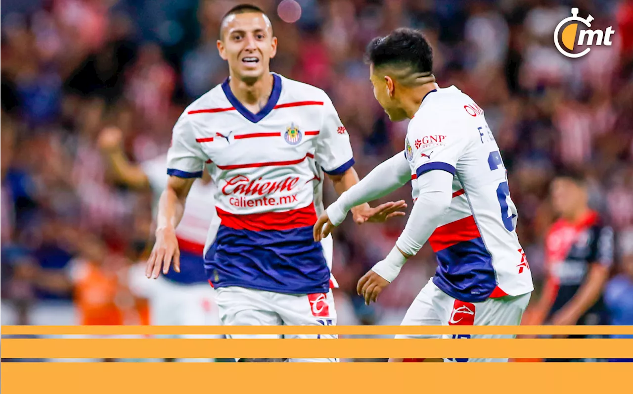 Golazo del Piojo Alvarado le dio a Chivas la Liguilla directa y el Clásico Tapatío