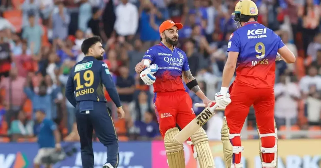 RCB vs GT: 5 गेंद 27 रन, रिकॉर्ड नहीं राशिद खान का घमंड टूटा है, विल जैक्स ने क्रिस गेल को छोड़ा पीछे