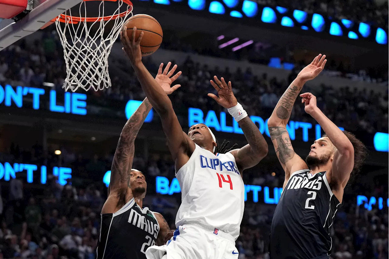 Paul George, James Harden help Clippers hang on beat Mavs after blowing 31-point lead