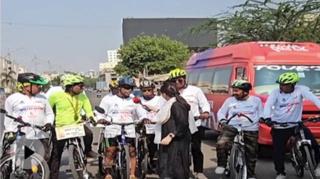 NDTV Election Carnival: 16000 KM 10 दिन में, वोट देने के लिए Nasik के Cyclist Group का अनोखा संदेश