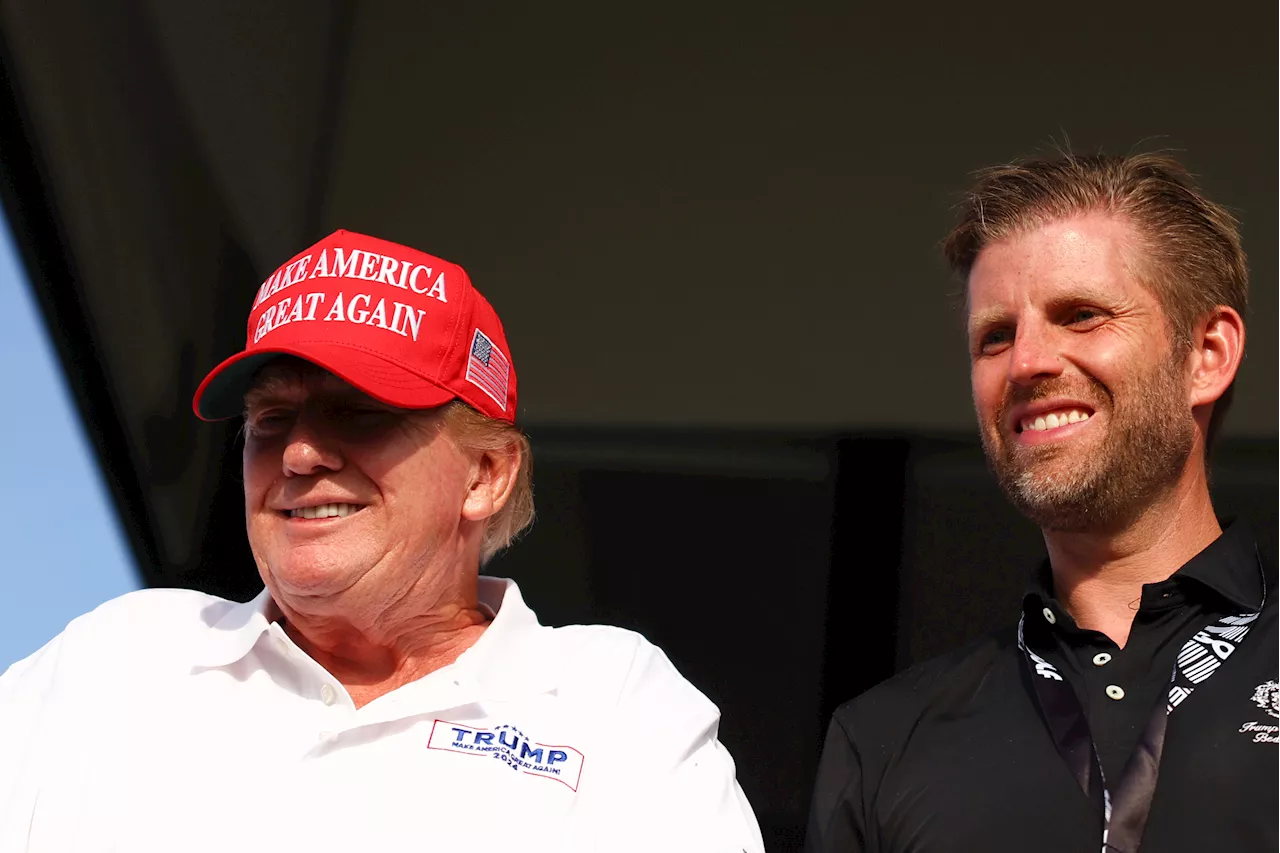 Eric Trump's Remark About Donald Trump's 'Stamina' Sparks Mockery