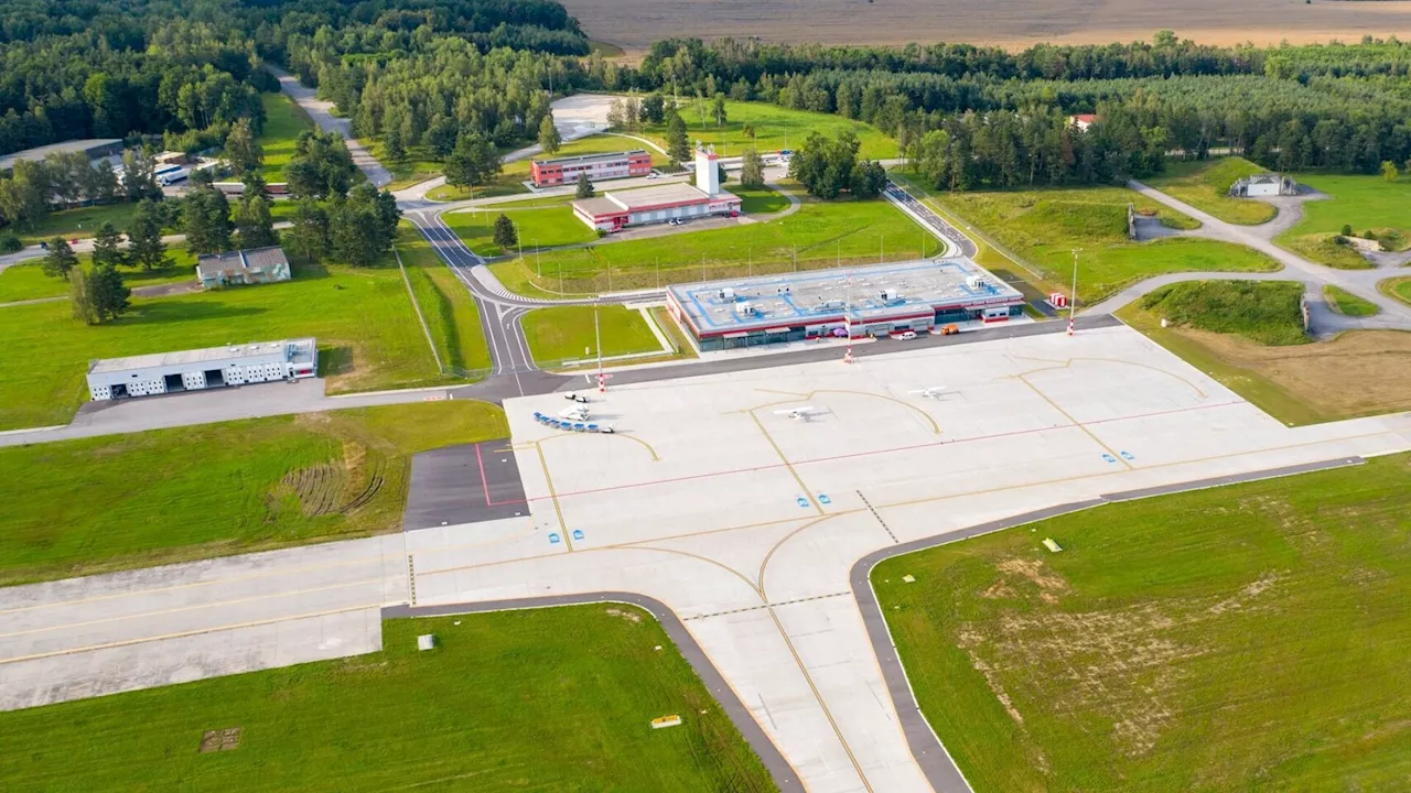 150 Hektar: Einige Entwicklungsfläche um den Flughafen Budweis