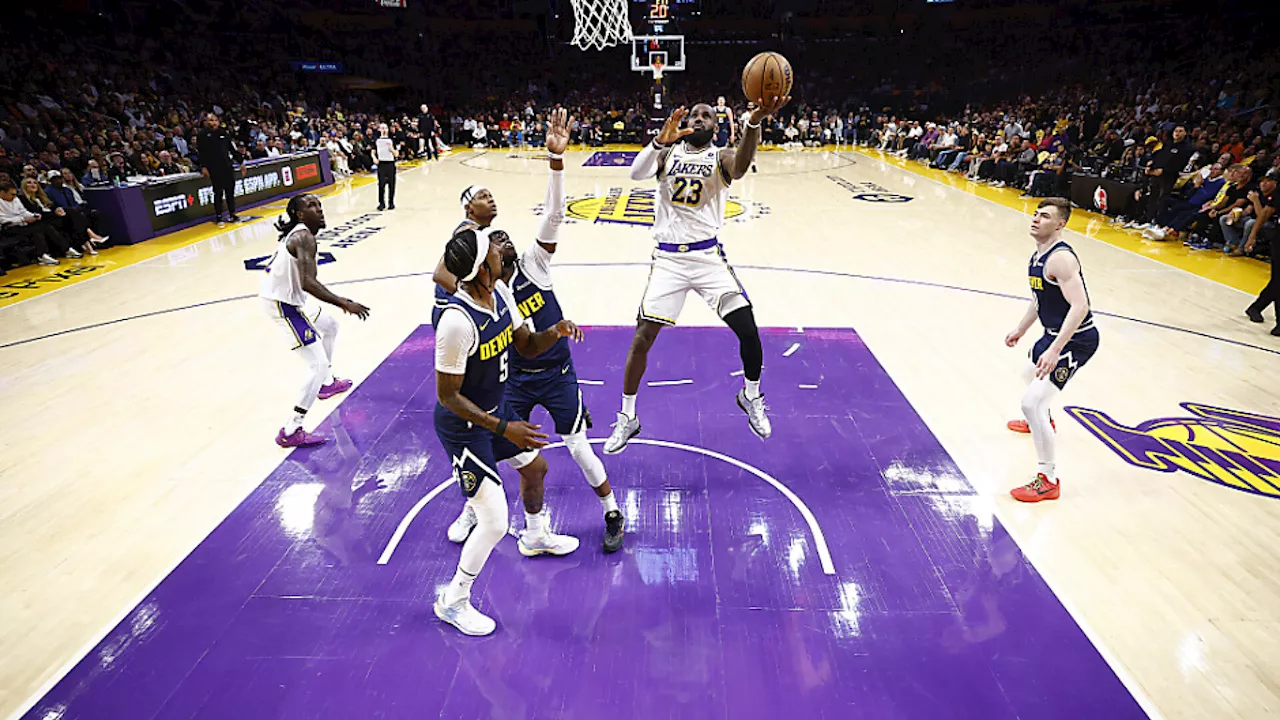 Lakers verhindern gegen Denver frühes Aus im NBA-Play-off