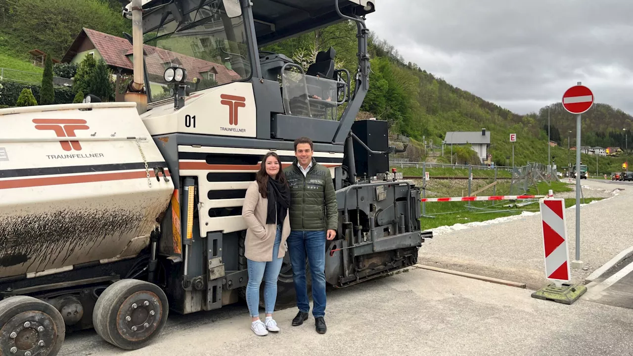 Neuer Radweg in Lilienfeld ist fertig