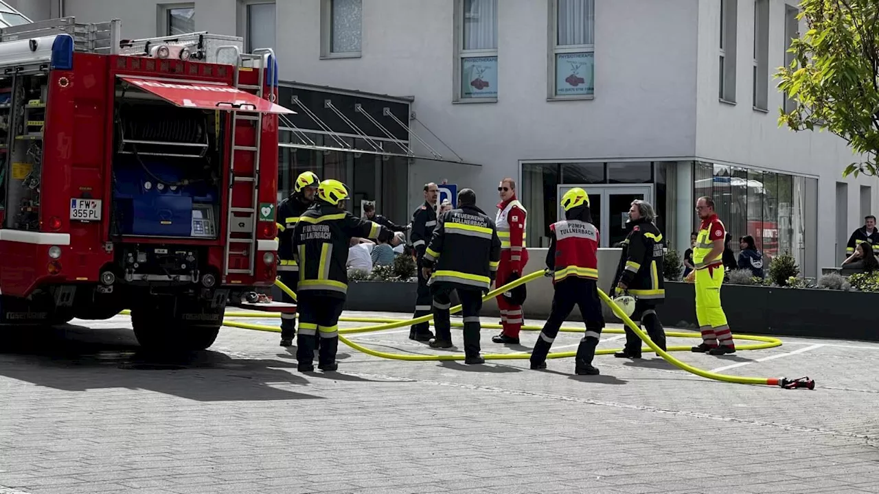 Rauchentwicklung im Tullnerbacher Gemeindeamt