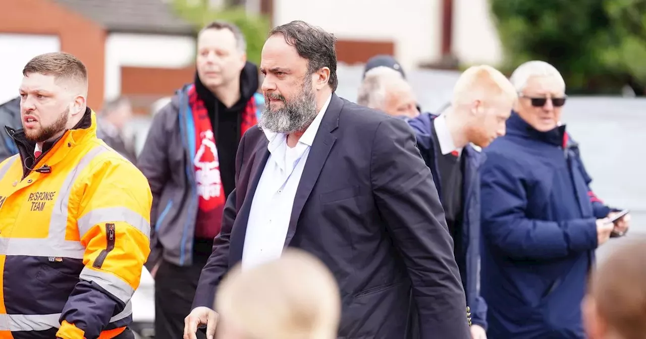 Evangelos Marinakis sees protest at Man City match amid season ticket fury