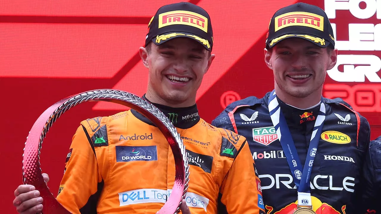 Norris verbaast zichzelf en McLaren met fraaie tweede plaats in China