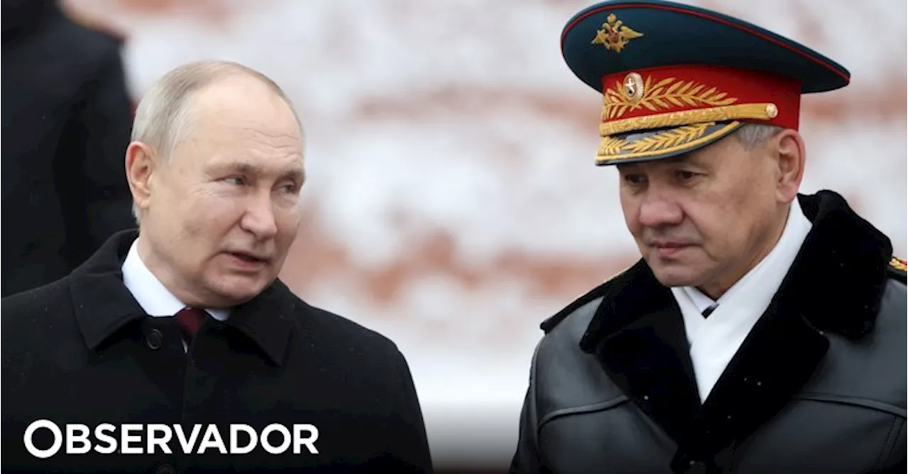 Ministro da Defesa russo em risco de ser dispensado por Putin após detenção do vice-ministro