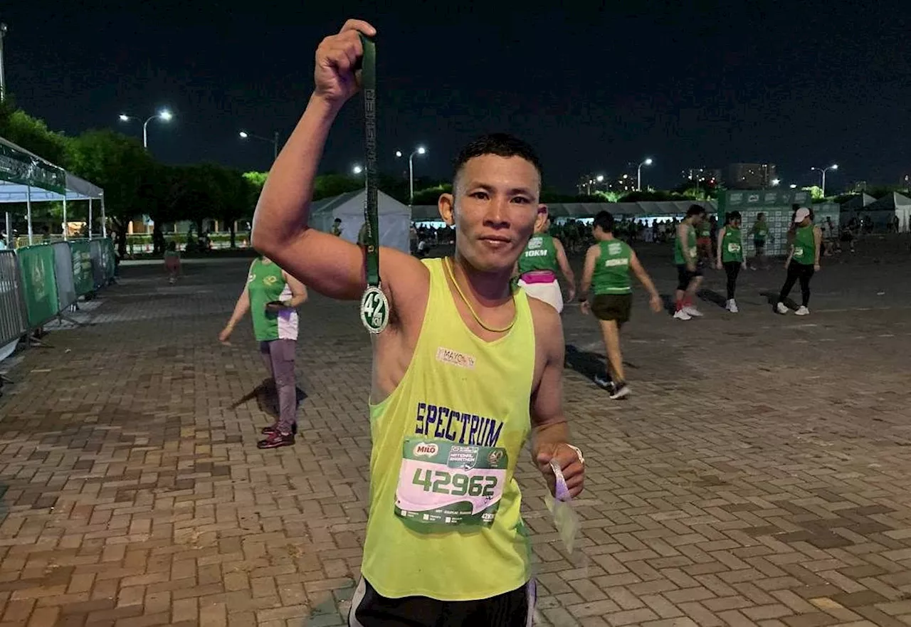 Lifelong discipline: How this Cebuano welder conquered the 42K marathon