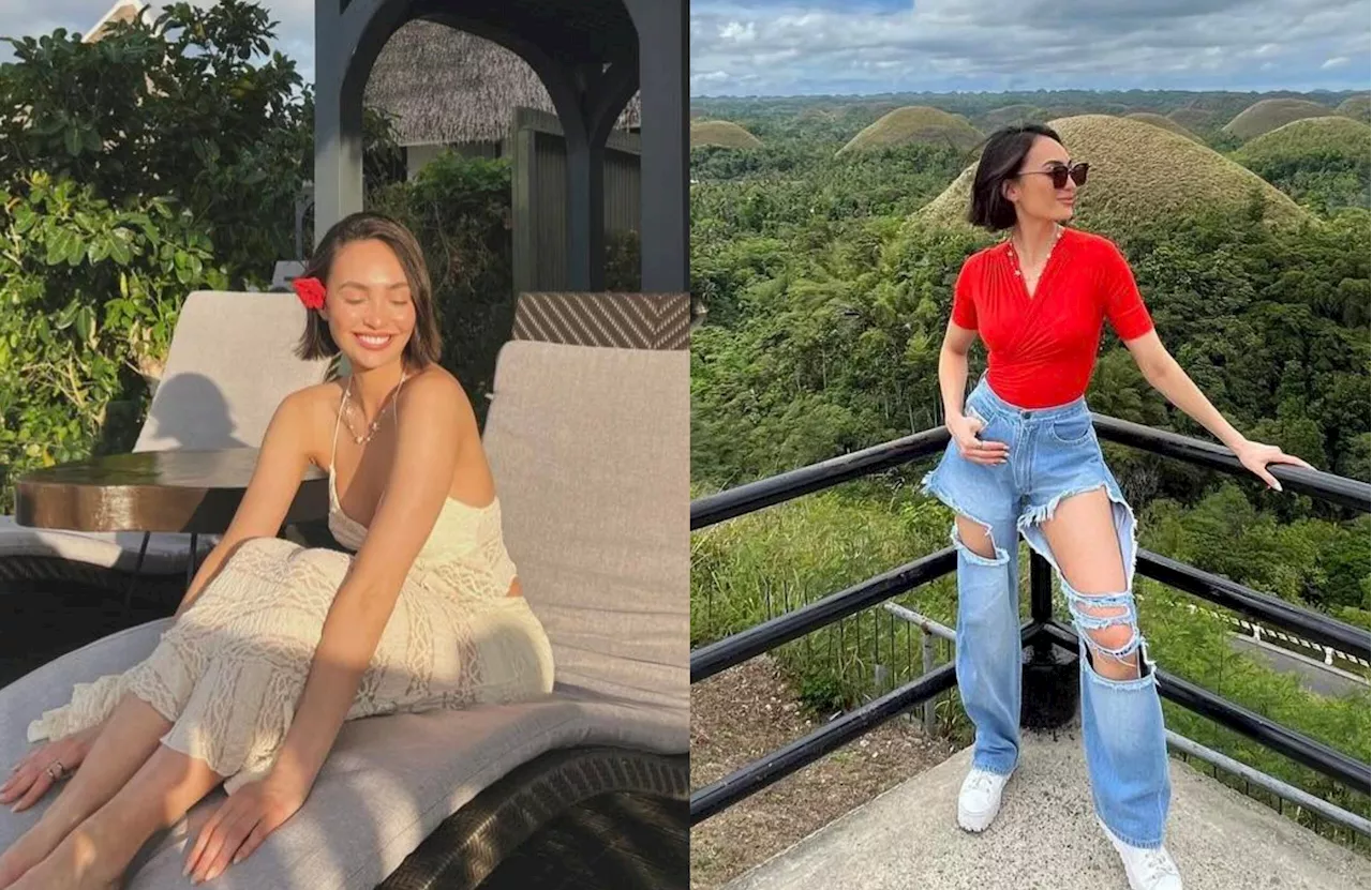 LOOK: Miss Universe 2022 R’Bonney Gabriel visits Divisoria, Bohol