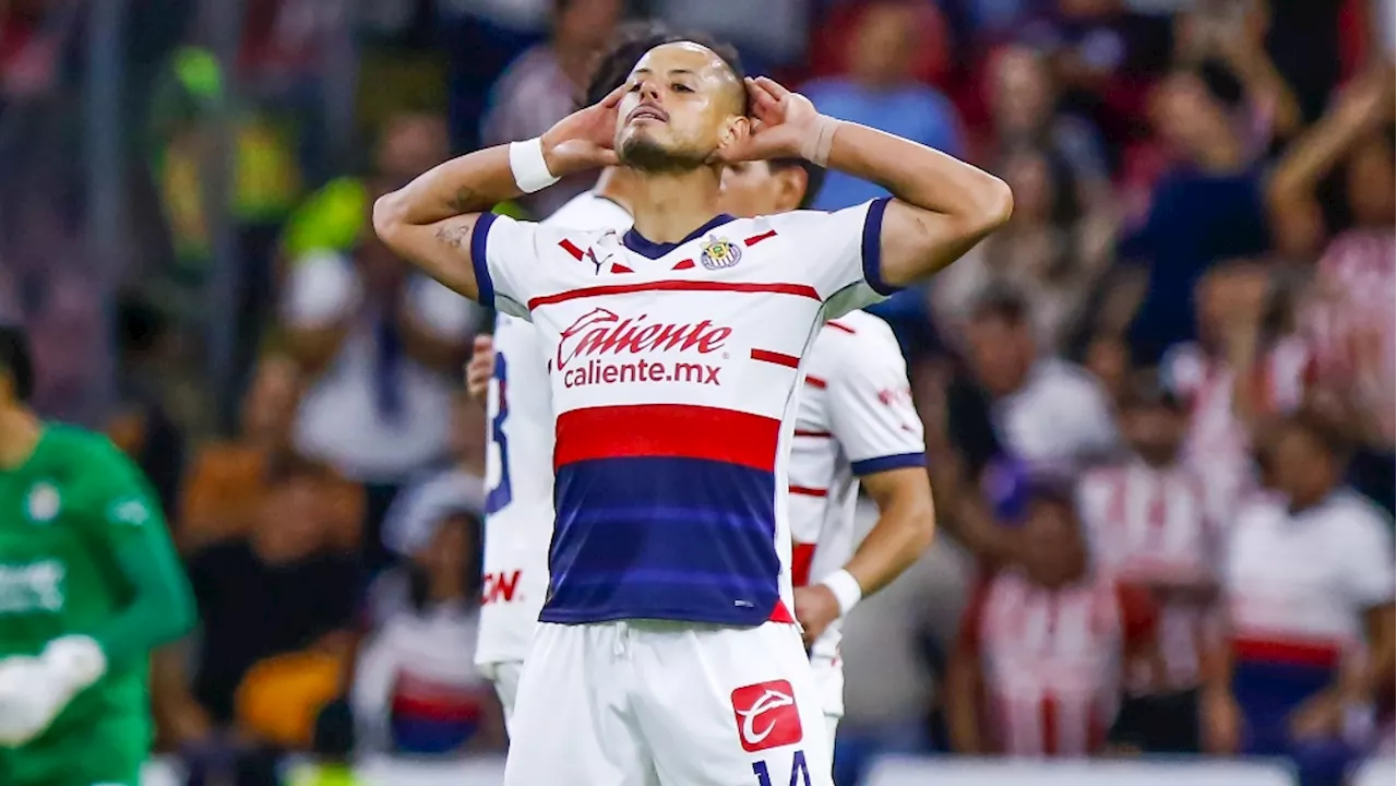 'Chicharito' Hernández le festejó la victoria a la afición de Atlas y encendió el Clásico Tapatío