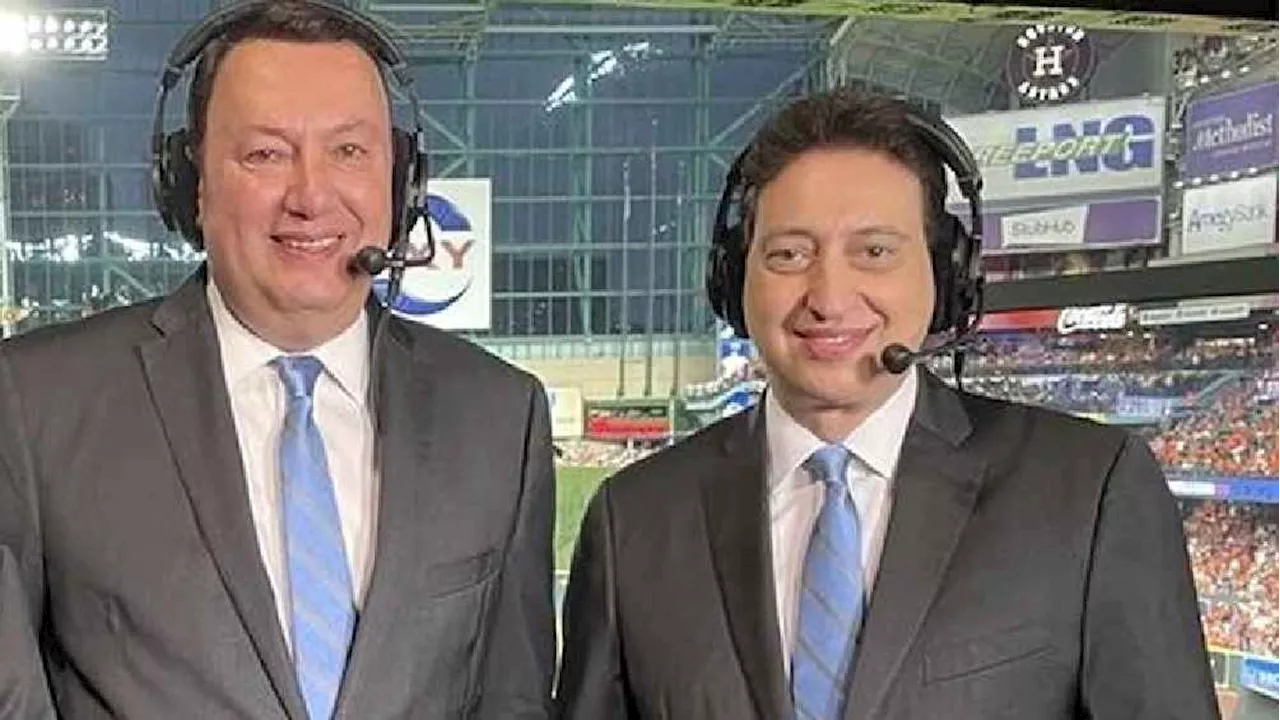 Enrique Burak y Antonio de Valdés presentes durante la México City Series