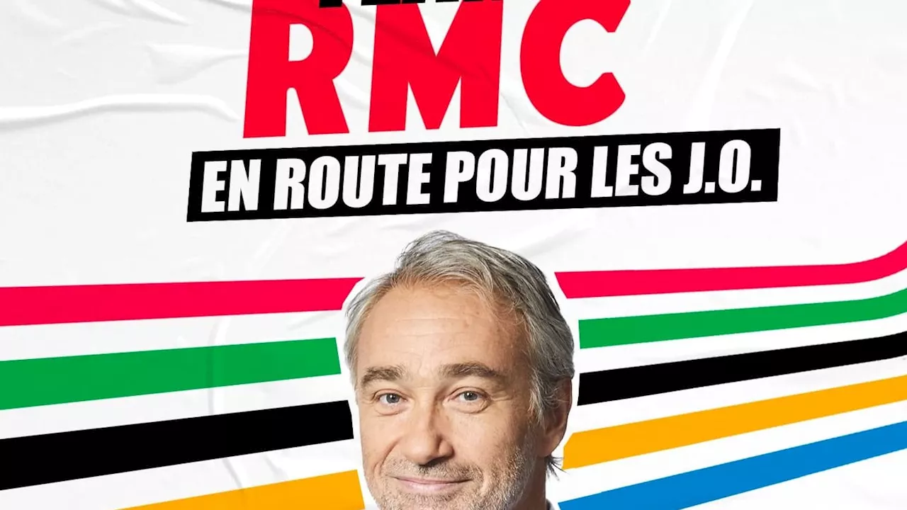 La Team RMC en route pour les JO du dimanche 28 avril 2024