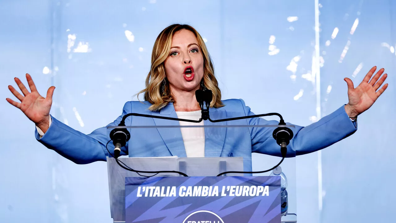 Giorgia Meloni annuncia la candidatura alle elezioni Europee