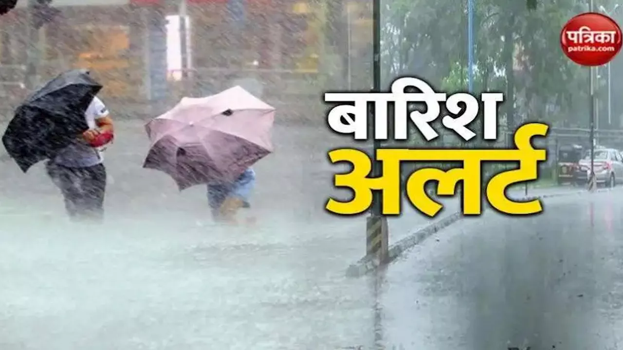 IMD का लेटेस्ट अपडेट, आज इन 3 जिलों में होगी बारिश, जानें अगले सप्ताह कैसा रहेगा मौसम