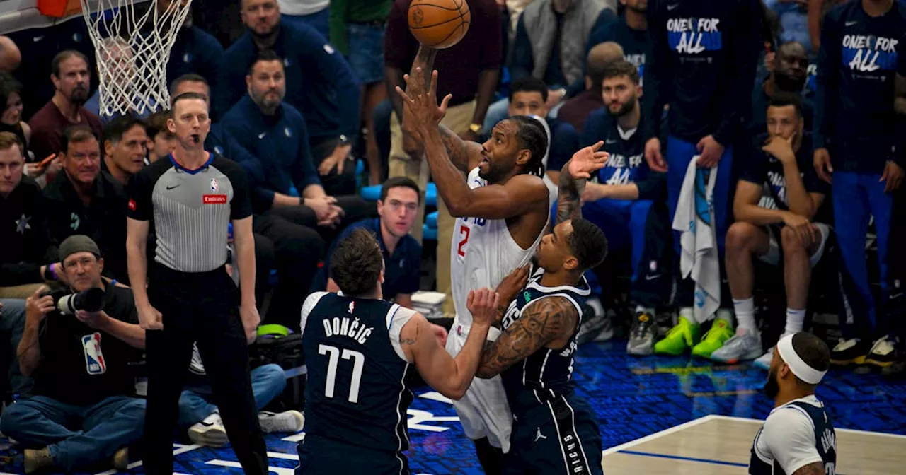 Clippers F Kawhi Leonard ruled out of Game 4 vs. Mavericks