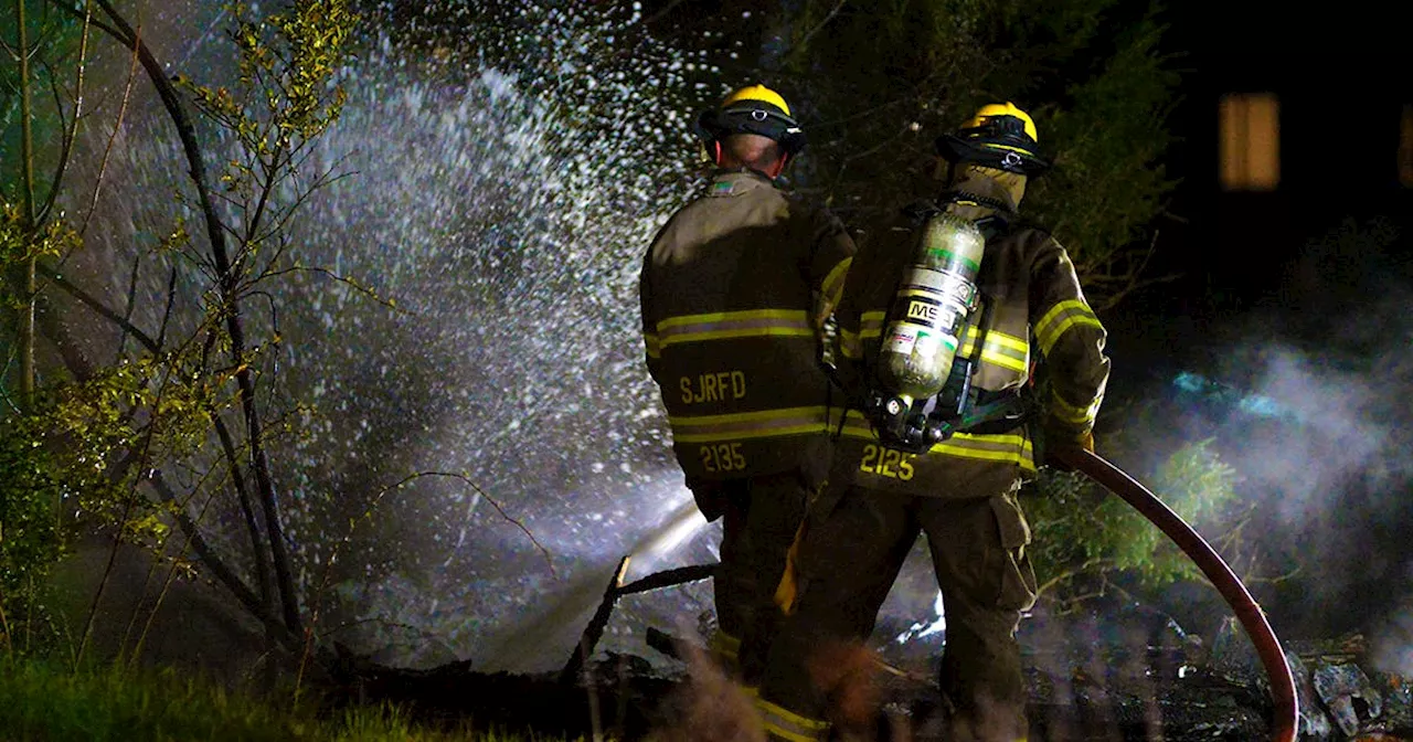 Fire destroys shed, damages two homes in St. John's Saturday night