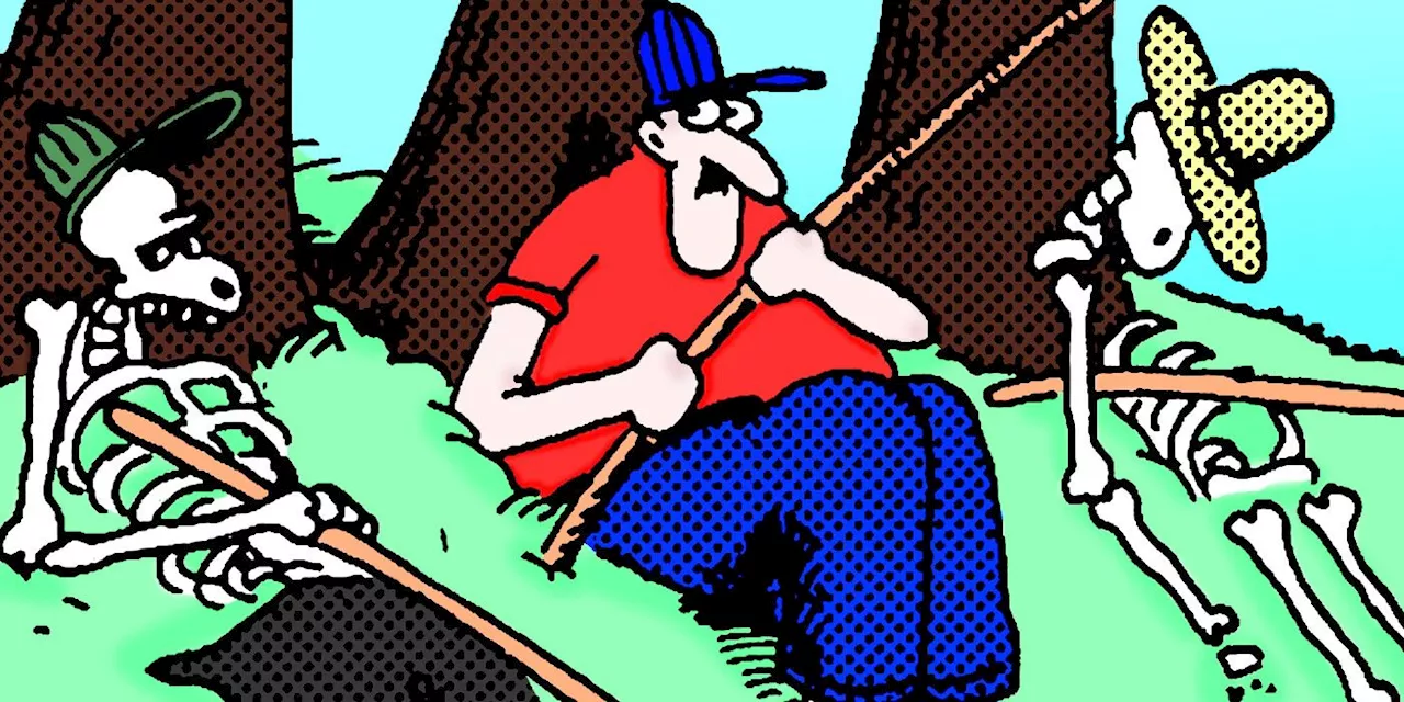 10 Funniest Far Side Comics That Prove It's Obsessed with Fishing