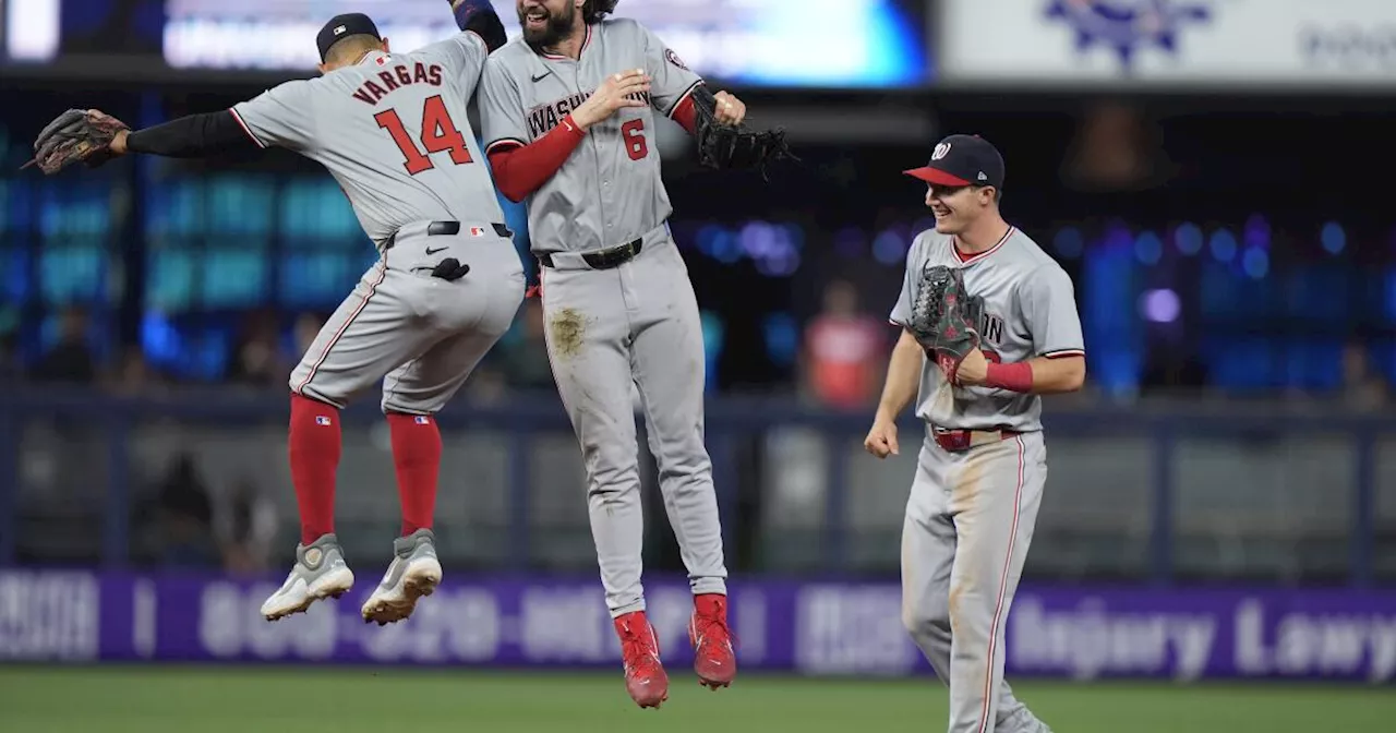 Senzel batea dos jonrones, Nacionales vienen de atrás desde atrás y vencen 12-9 a Marlins