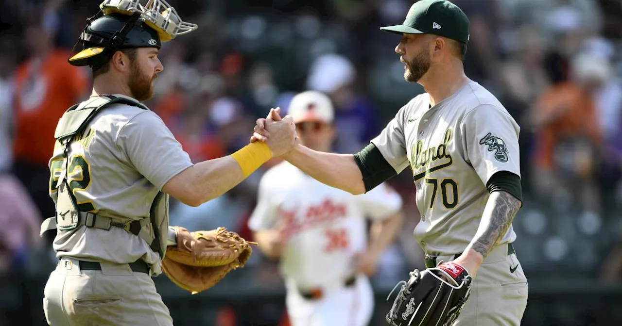 Tras una mala salida de Kimbrel, Atléticos superan 7-6 a Orioles y ganan la serie