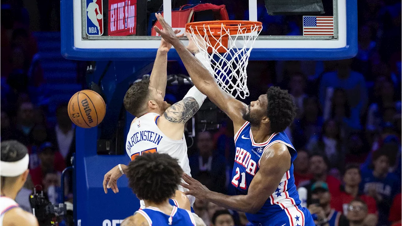 Joel Embiid, Sixers' Final Injury Report Status for Game 4 vs. Knicks