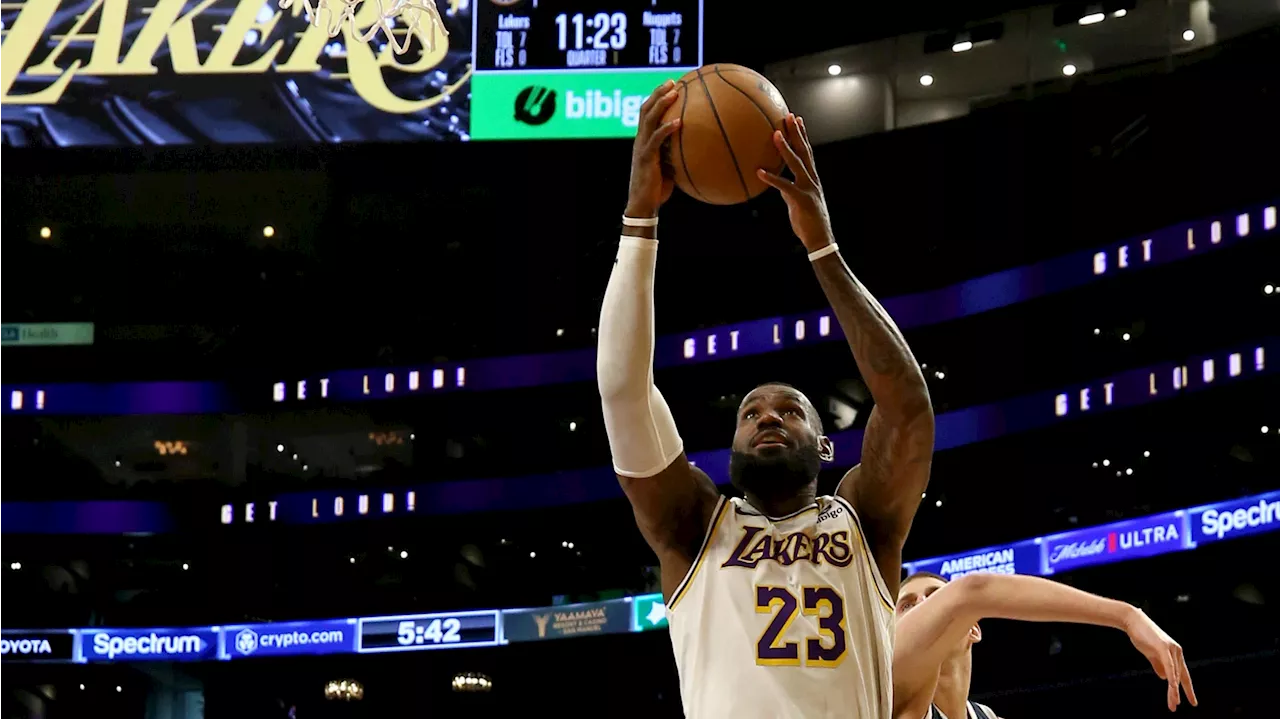 LeBron James Makes NBA History in Lakers vs. Nuggets Game 4