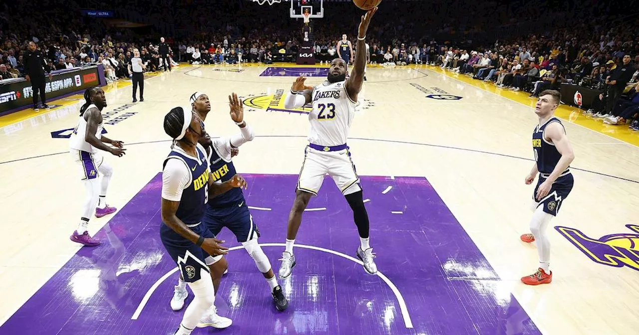 NBA: Lakers und LeBron James wenden Sweep ab