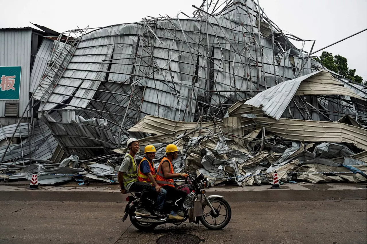 Five dead and many injured in China after tornado rips through Guangzhou