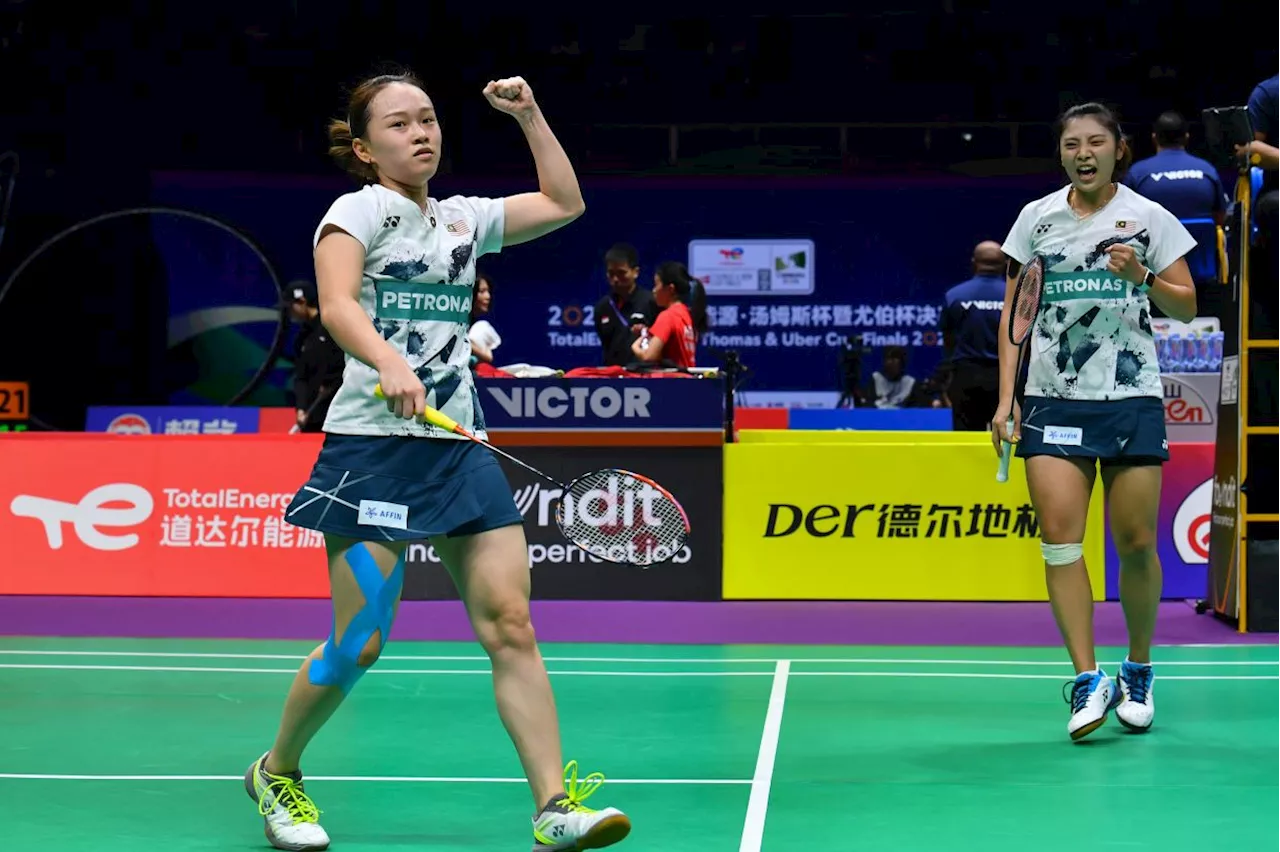 Uber Cup: Malaysia lose to Taiwan 1-4