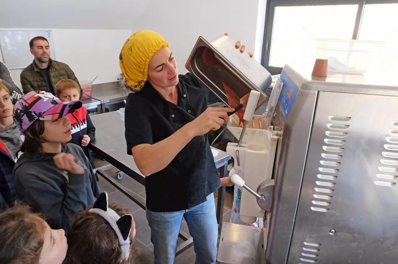 Béarn : De Ferme en ferme, les visiteurs découvrent les glaces artisanales de la Maison Prouane