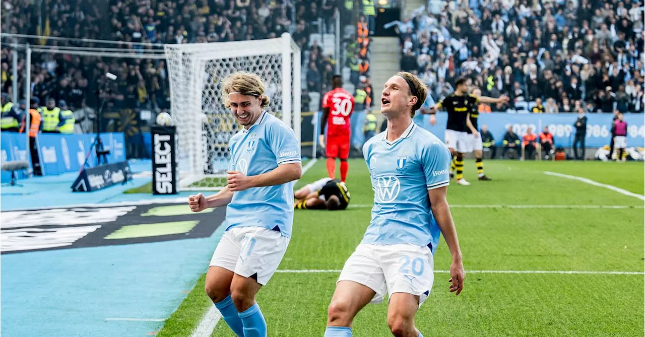 Fotboll: Malmö FF körde över AIK – Sebastian Nanasi med drömträff i segern