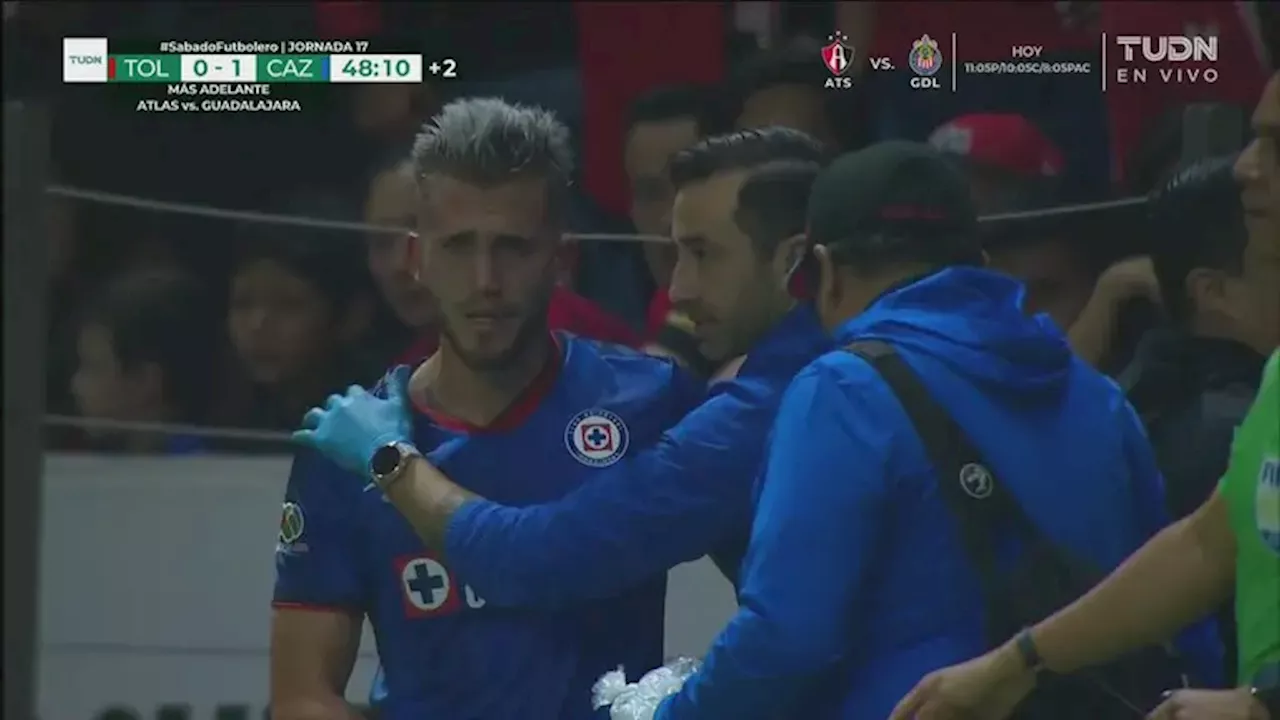 Cruz Azul anuncia que Gonzalo Piovi deberá ser operado