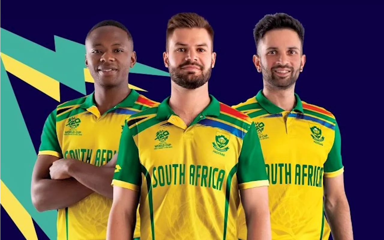 PHOTO: Proteas’ new World Cup kit revealed, fans slam ‘terrible’ jersey