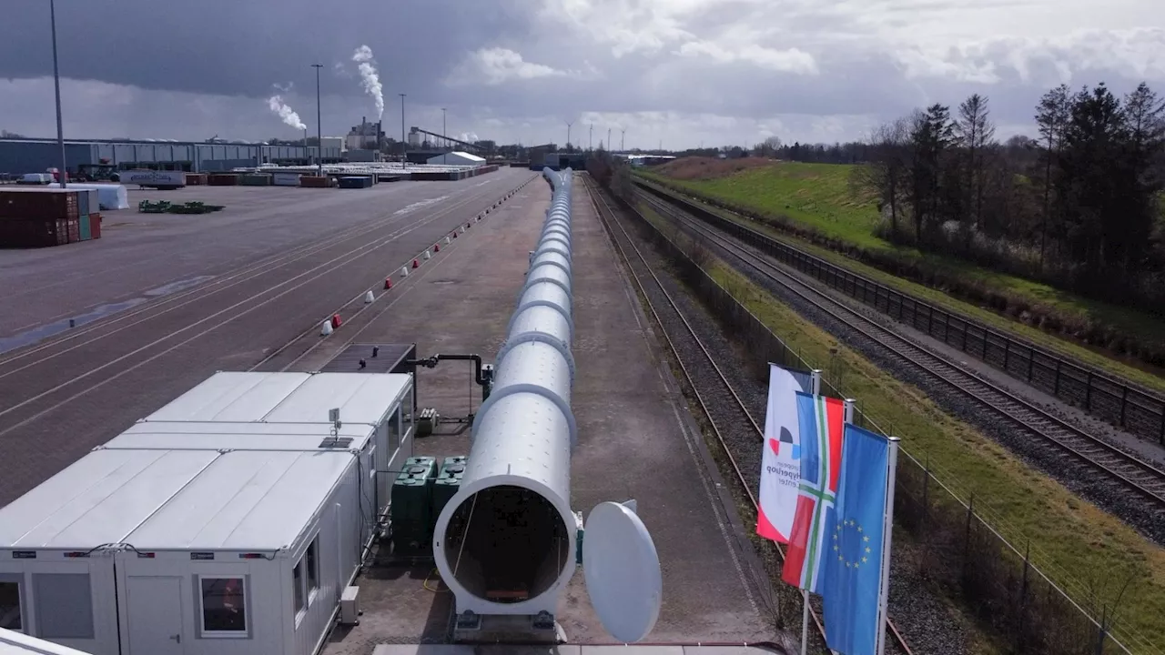 Incredible plans for Europe’s first hyperloop that zips commuters between cities in MINS as groundbreaking...