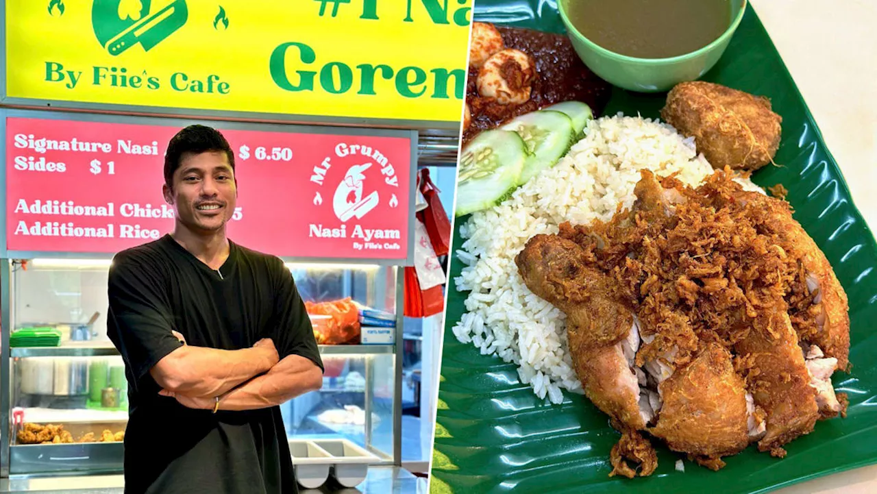 ‘Rude’ Lucky Plaza nasi ayam goreng seller expands biz, opens new Westside outlet at Holland Drive