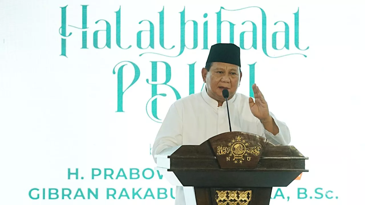 Prabowo Sampaikan Terima Kasih atas Komitmen NU Dukung Pemerintahan yang Akan Dipimpinnya