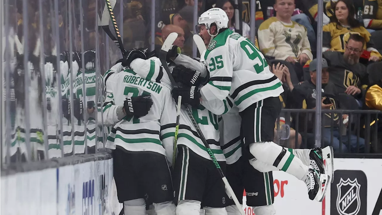 Johnston scores in OT, Stars beat Golden Knights to cut series deficit to 2-1