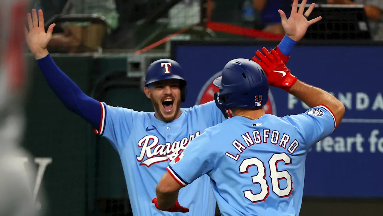 Langford's inside-the-park homer, Dunning's 10 Ks highlight Rangers' win over Reds