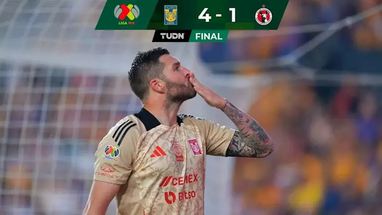 Tigres vence a Tijuana y sella su pase directo a los Cuartos de Final del Clausura 2024