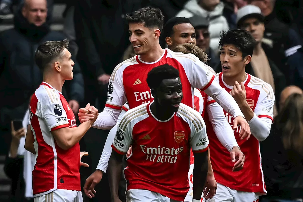 Arsenal lega tewaskan Tottenham, kekal di puncak EPL