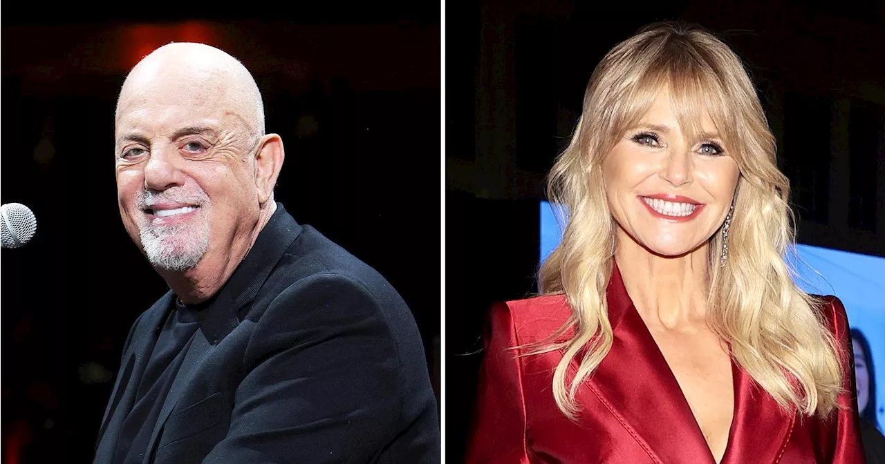 Billy Joel Sings to Christie Brinkley at Concert, Daughter Performs