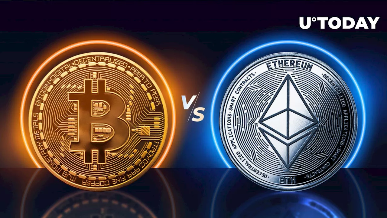 Ethereum (ETH) Crushing Bitcoin (BTC) with 6% Price Spike