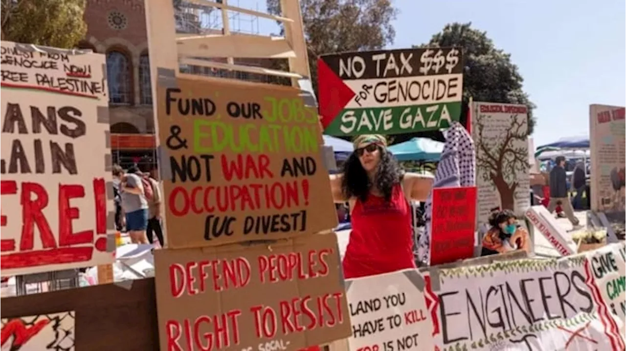 Pendukung Israel Provokasi Mahasiswa Pro Palestina di Universitas California