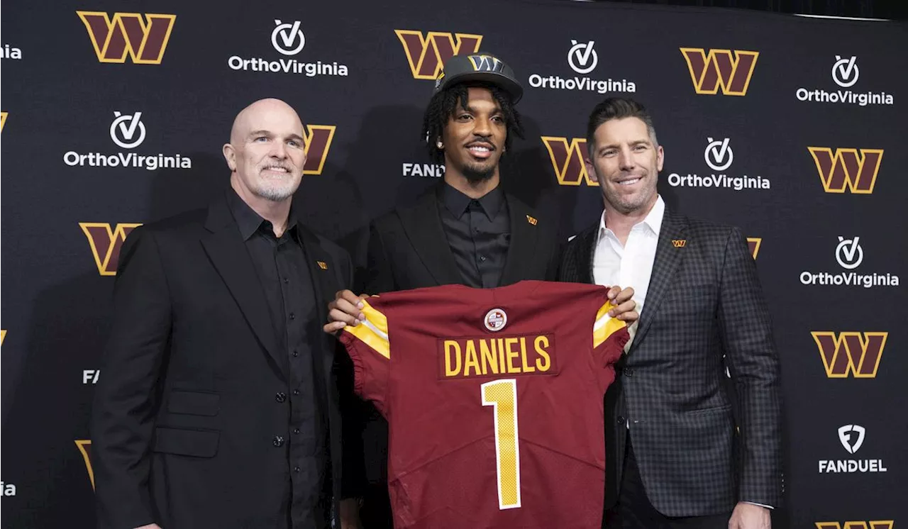 Commanders get their quarterback in Jayden Daniels, fill several holes in NFL draft