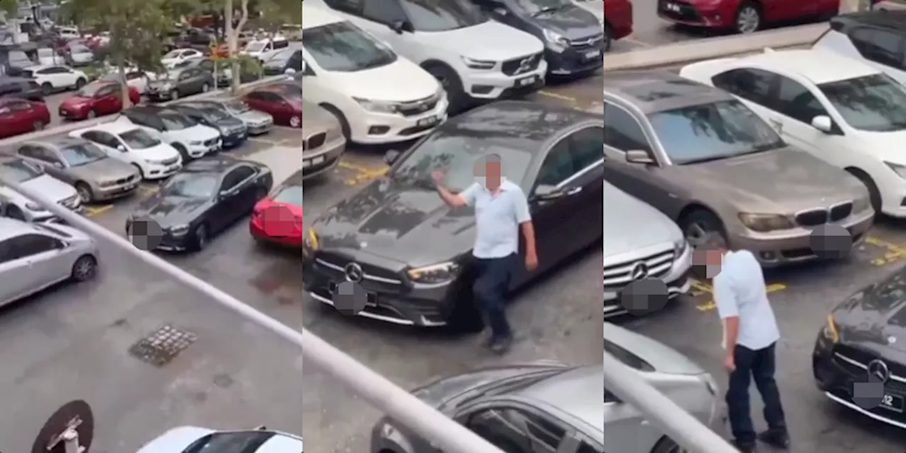 WATCH: Entitled Man Causes Chaos After Blocking Road & Cursing at Others on Busy Road